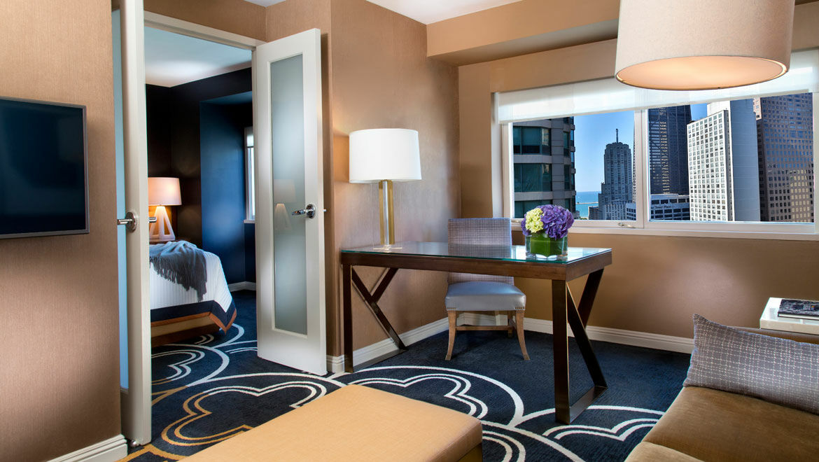 Omni Chicago Hotel Bagian luar foto